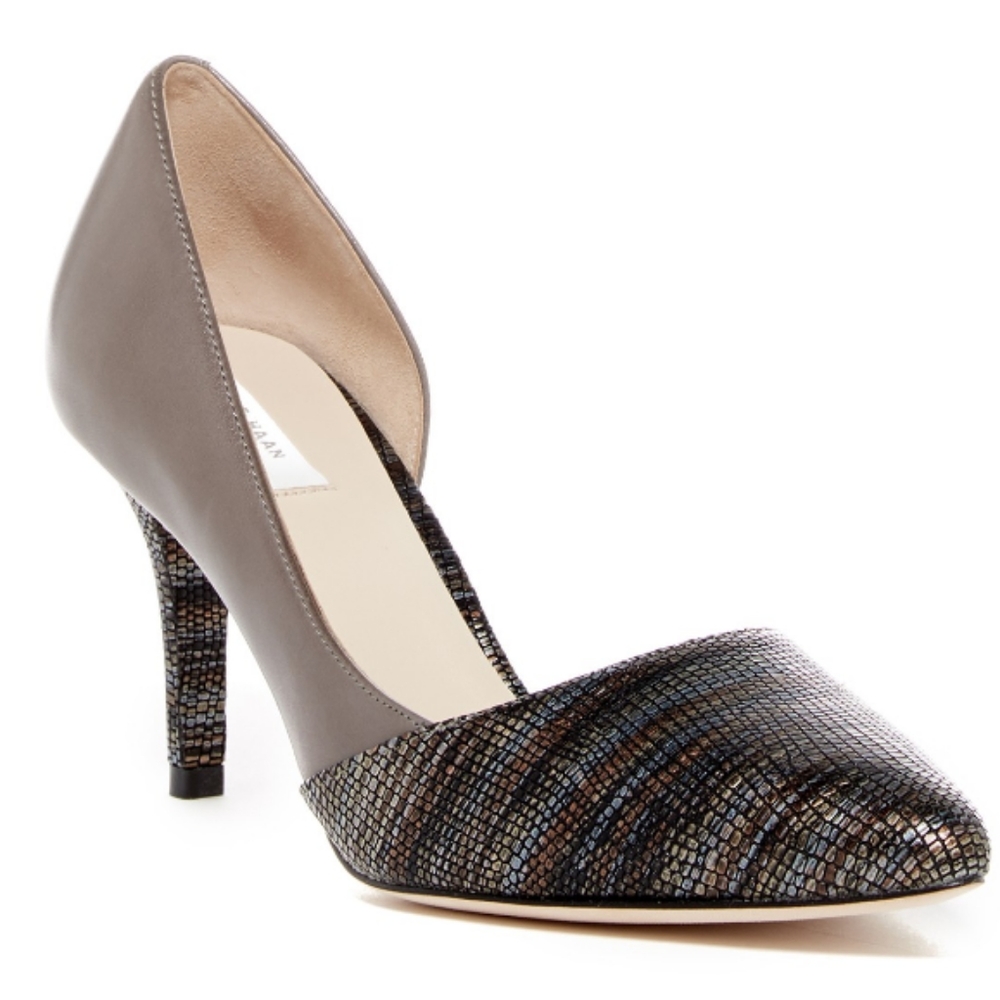 Cole Hann Highline half d' Orsay pump US sz 9